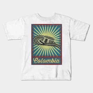 Colombia Poster Kids T-Shirt